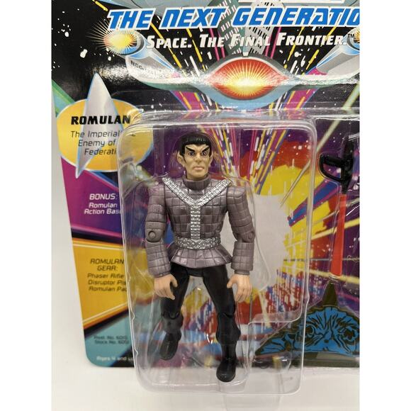Star Trek Next Generation ROMULAN Action Figure Playmates TNG - NEW - Picture 2 of 10